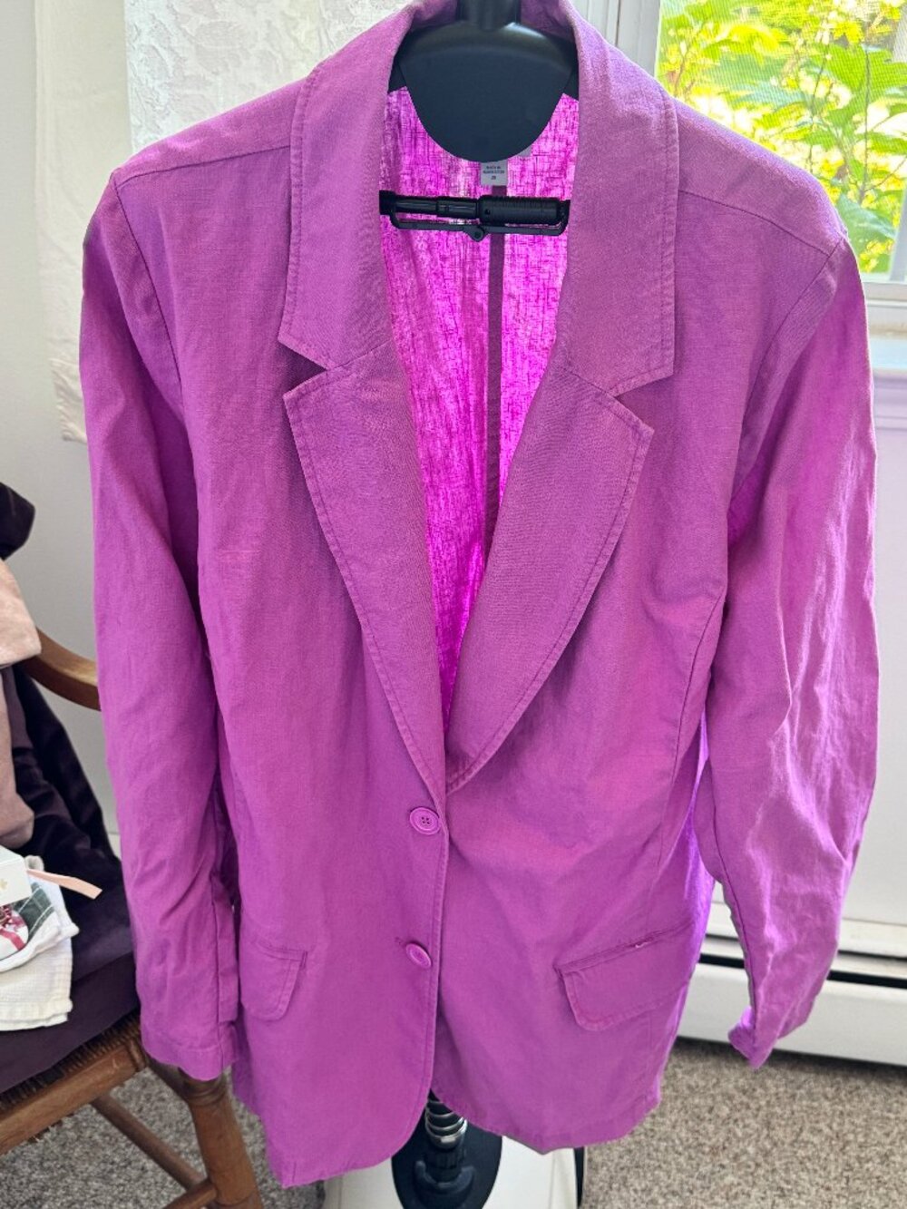 J. Jill Linen Blazer